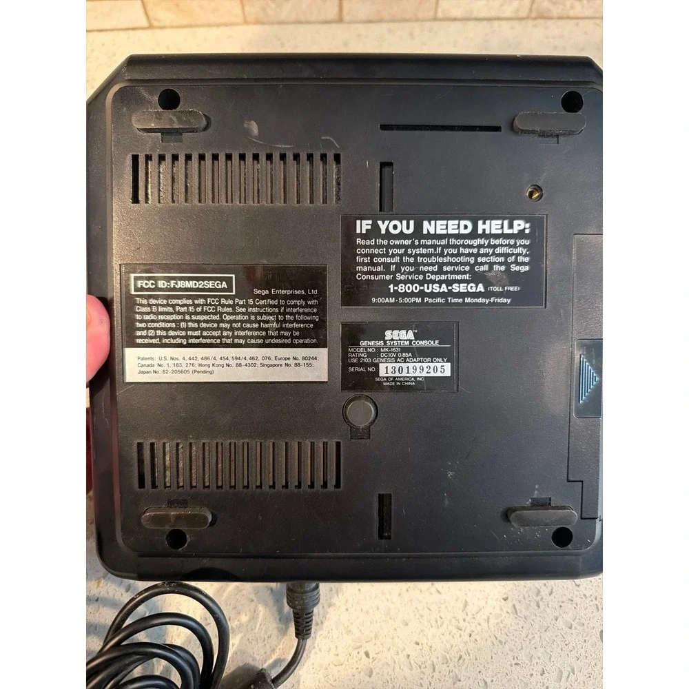 Sega‎ Genesis Model 2 Console Replacement Untested